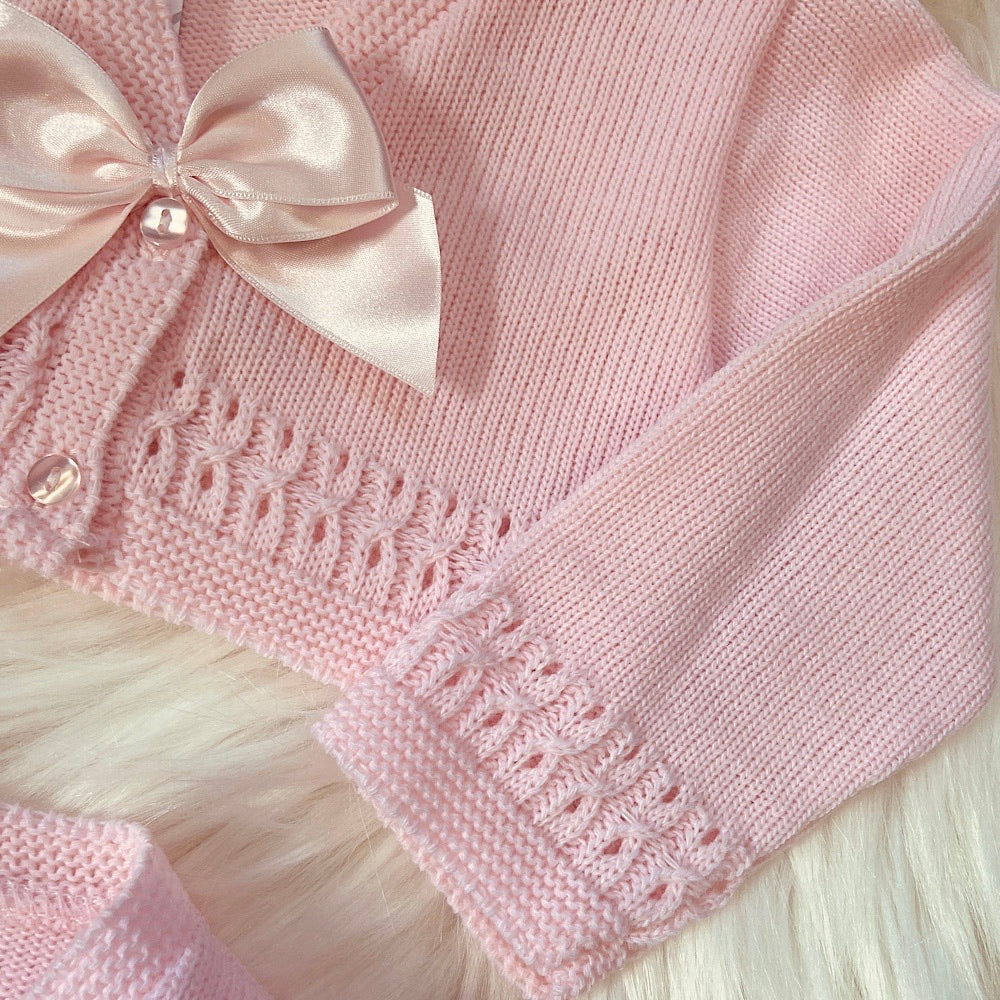 Girls Pink bolero